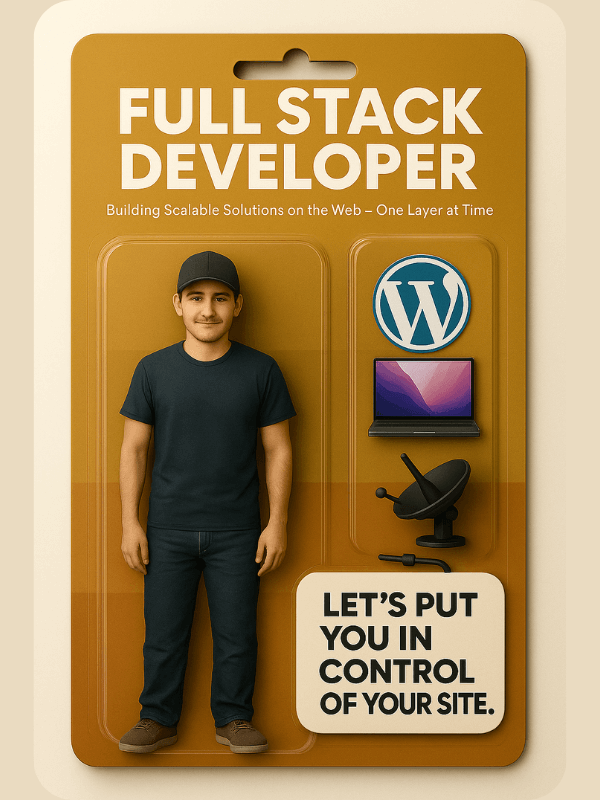 action figure full stack developer full stack, wordpress developer, action figure