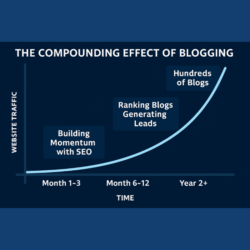 compounding effect of blogging